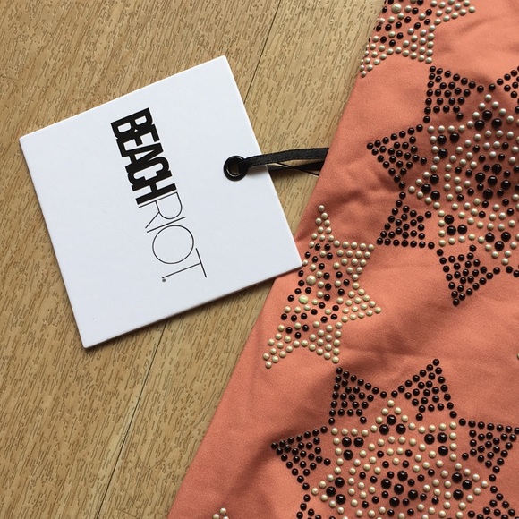 NWT Beach Riot Beaded Bridget One Piece Suit XS - Picture 4 of 8